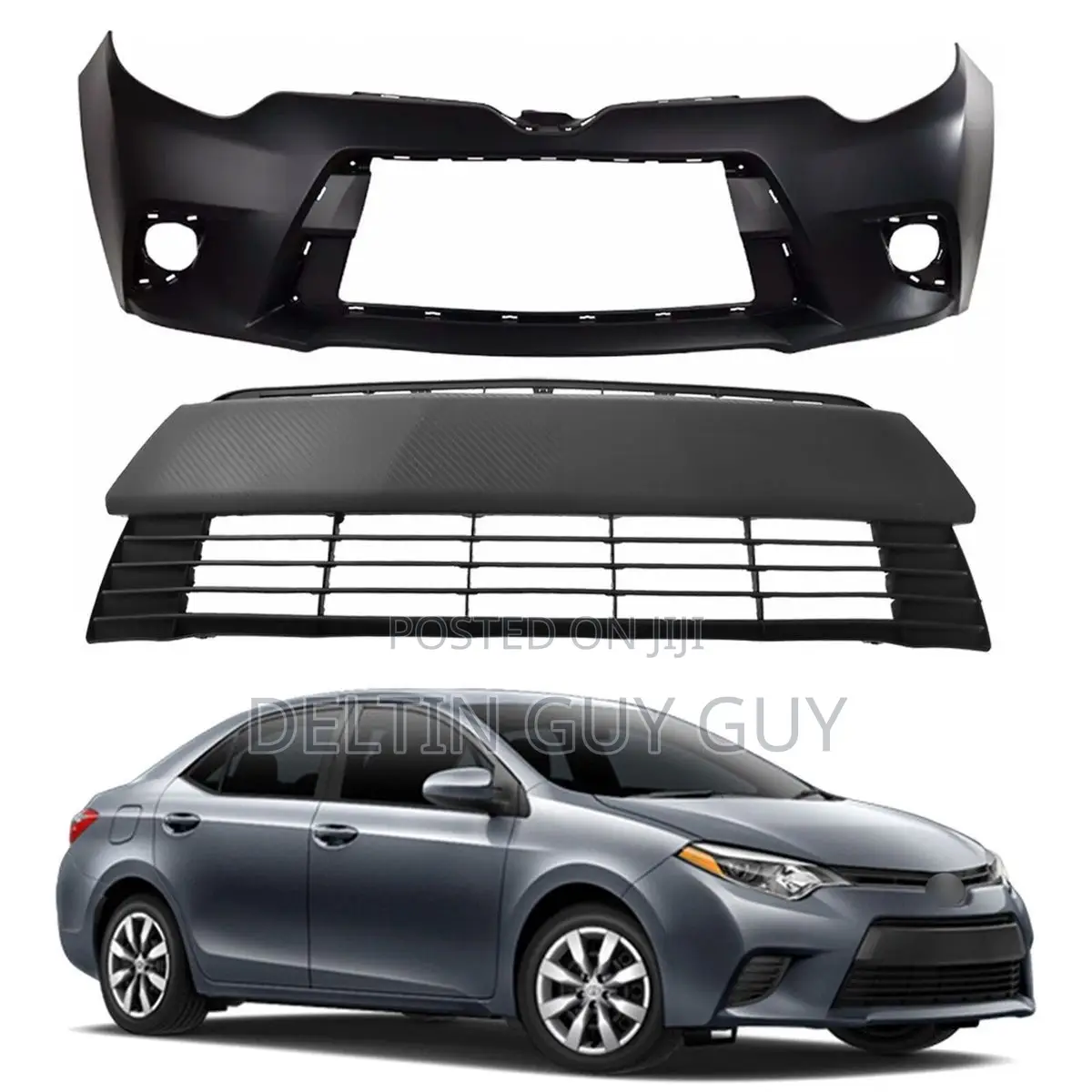 Corolla 14-18 Complete Front Bumper
