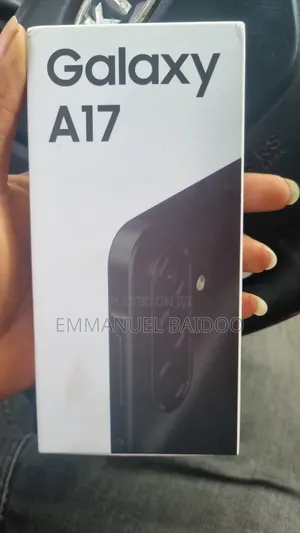 New Samsung Galaxy A17 5G 256 GB Black