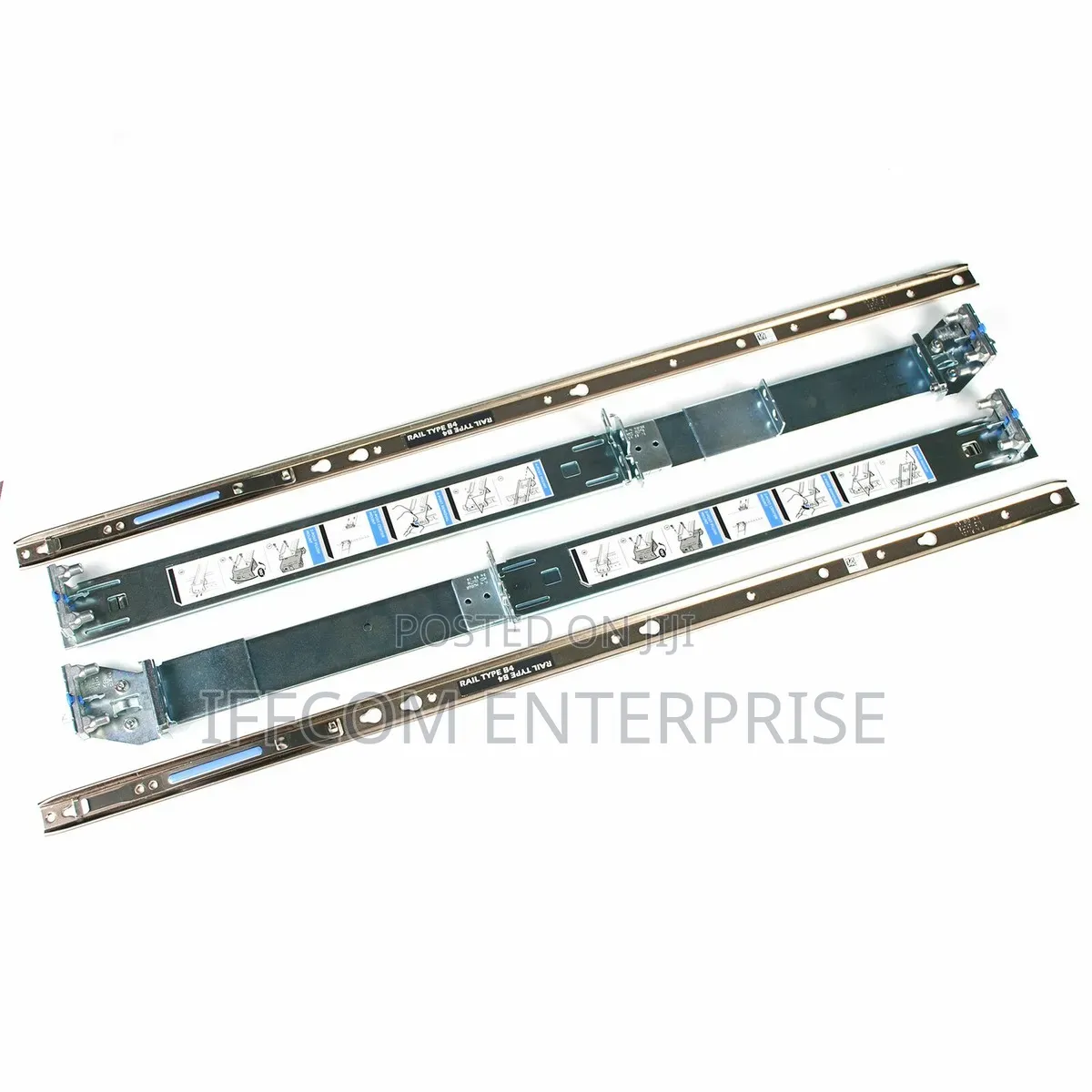 1u/2u Dell Static Rail (R620, R630, R720, R730, R530, R740, R640)