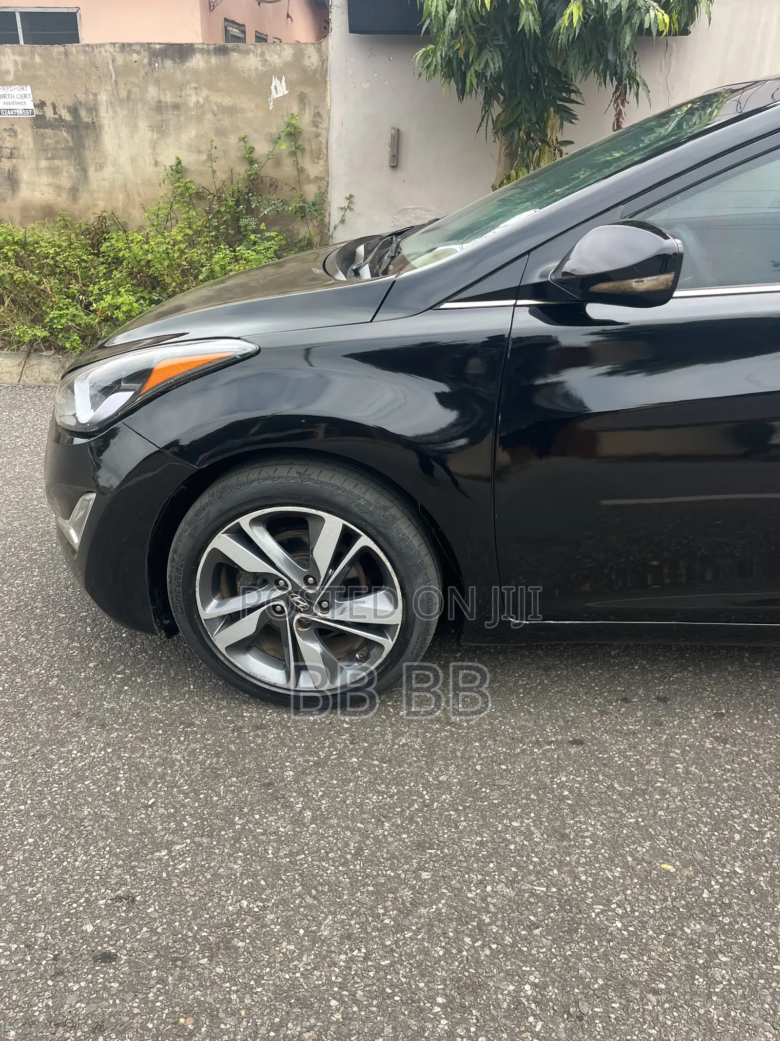 Hyundai Elantra 2013 Black