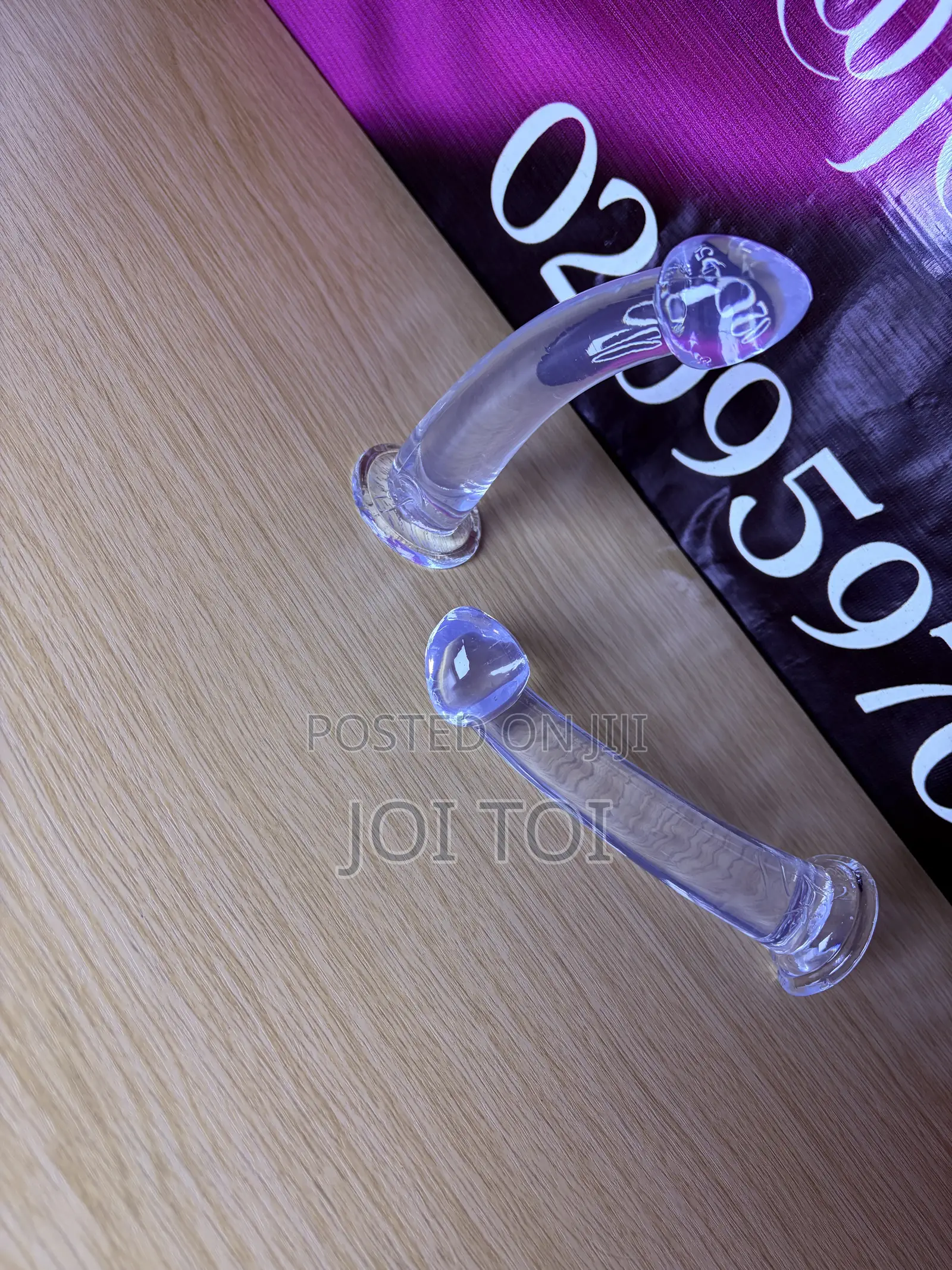Transparent Silicon Mini Dildo