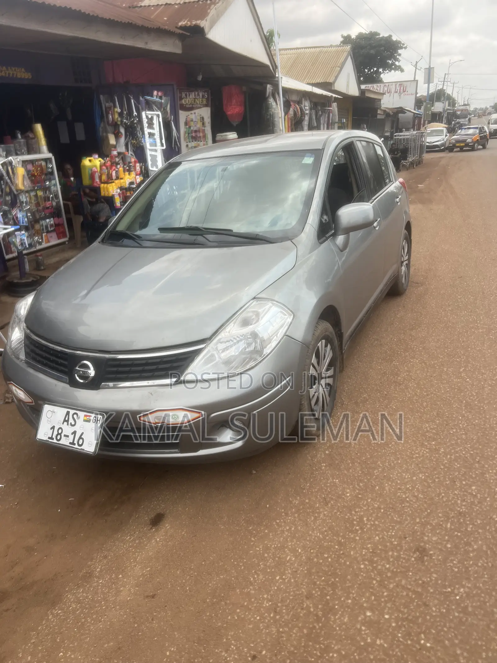 Nissan Versa 1.8 S 2007 Gray