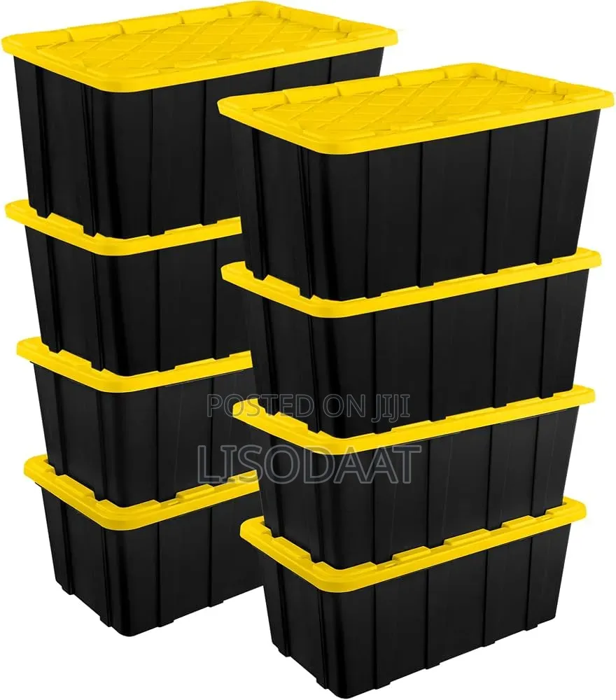 Strong 27 Gallons Capacity Plastic Storage Containers