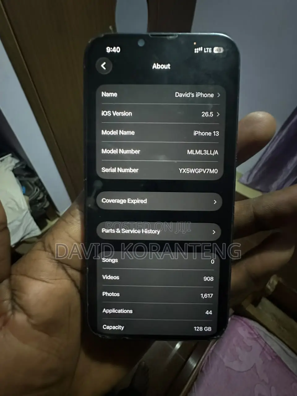 Apple iPhone 13 128 GB Black