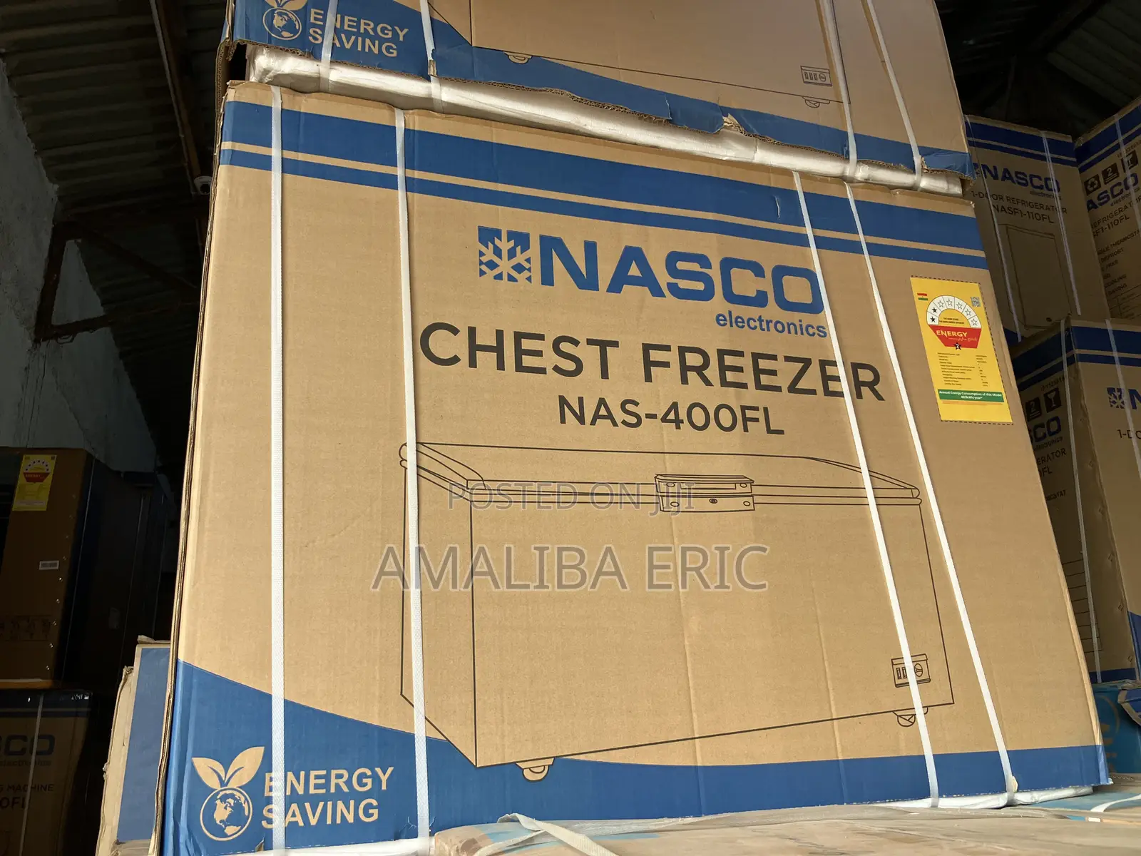 Quality Nasco Nas-400fl Chest Freezer Single Door