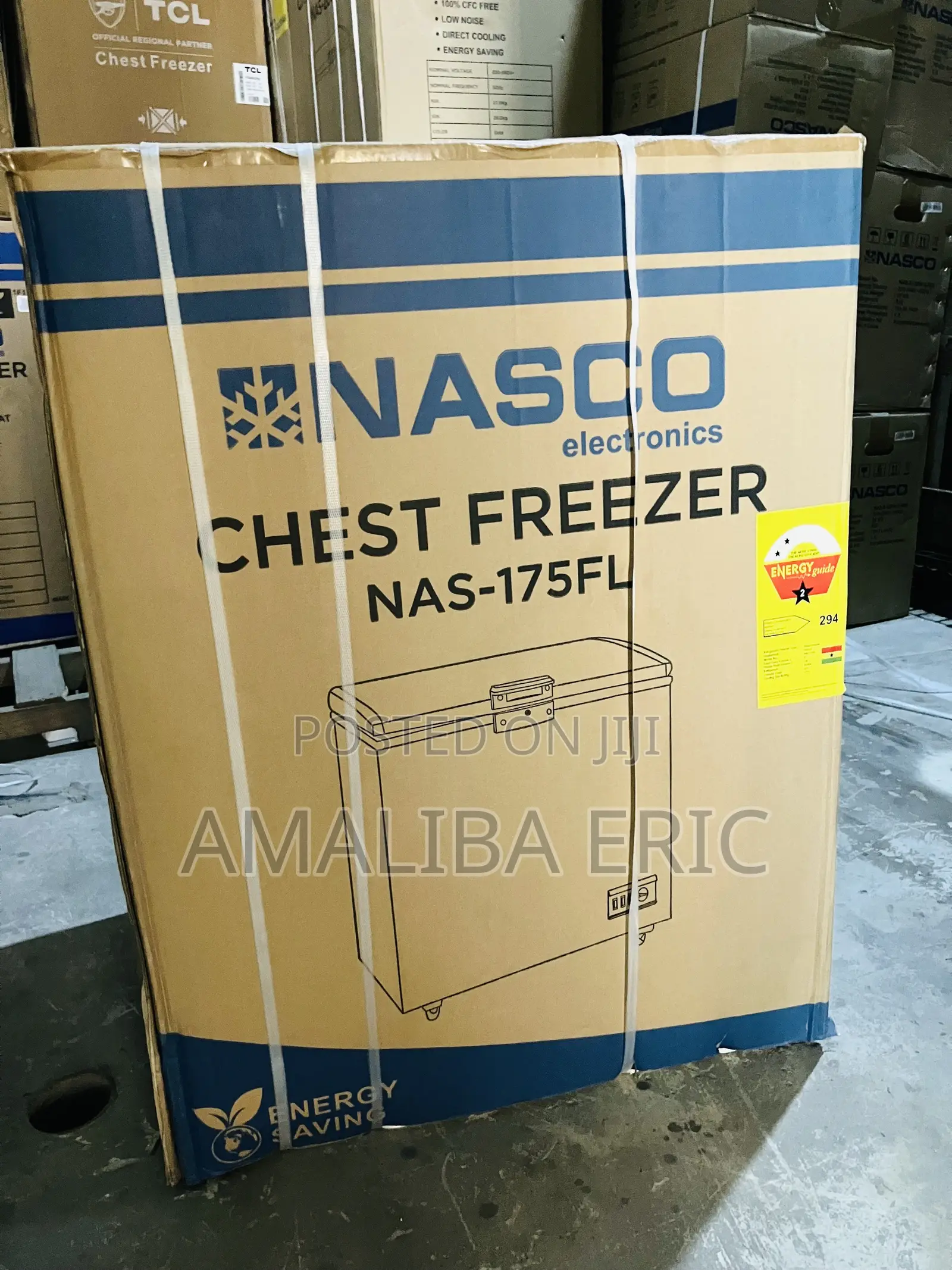 Enjoy Nasco Chest Freezer (Nas-175fl)138litres