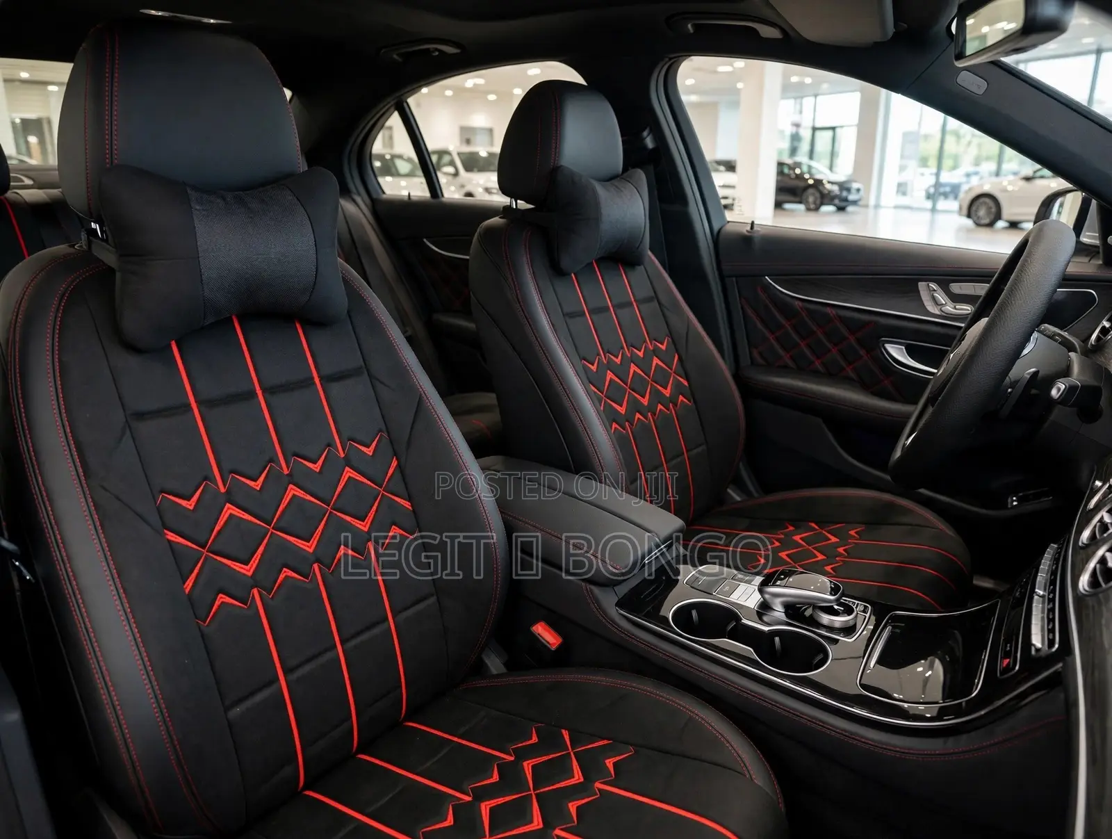 Half Leather Seat Cover for Salon Cars