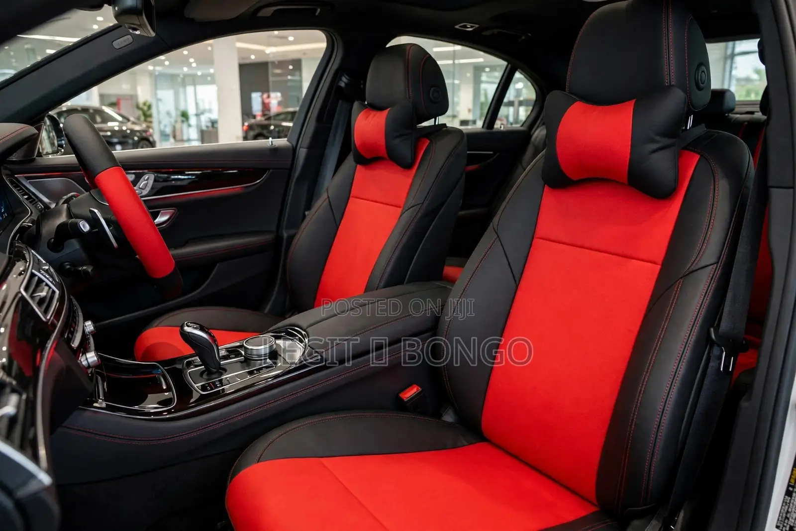 Half Leather Seat Cover for Salon Cars