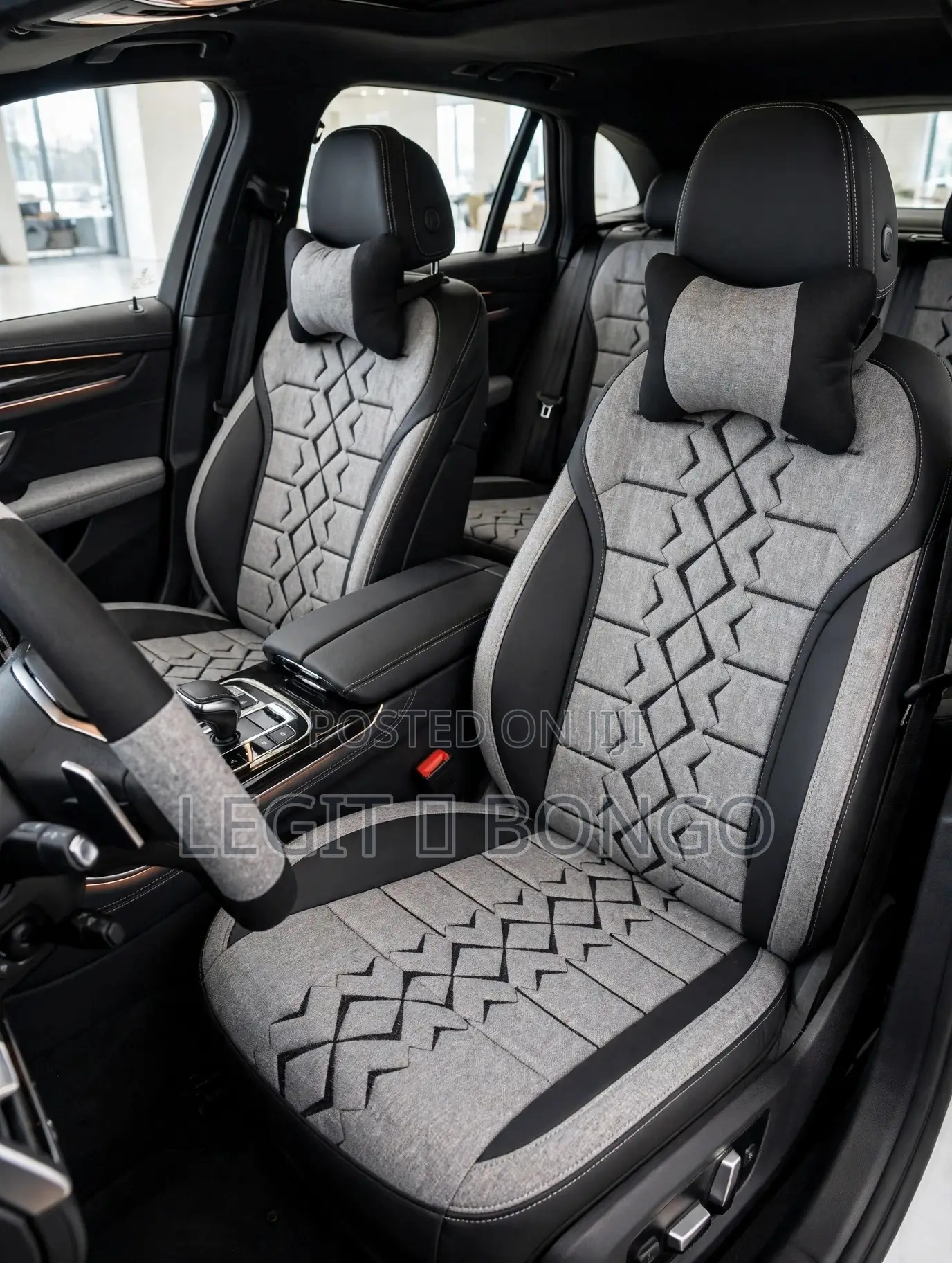 Half Leather Seat Cover for Salon Cars