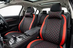 Half Leather Seat Cover for Salon Cars