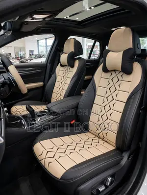 Half Leather Seat Cover for Salon Cars