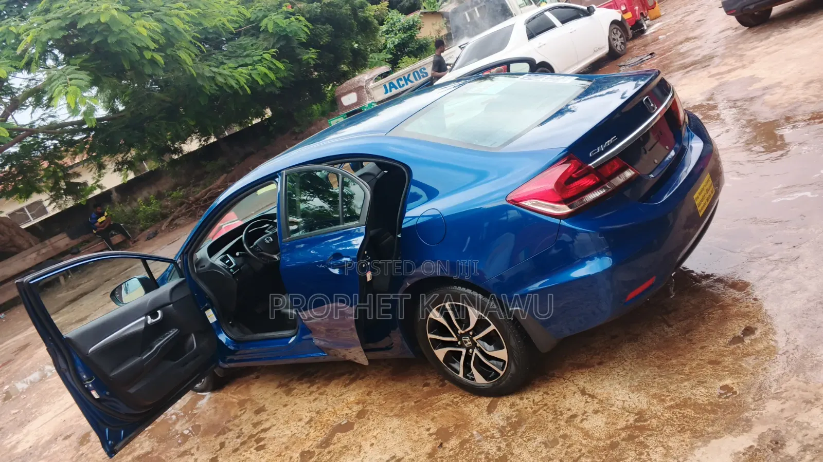 Honda Civic LX 4dr Sedan (1.8L 4cyl 5M) 2015 Blue
