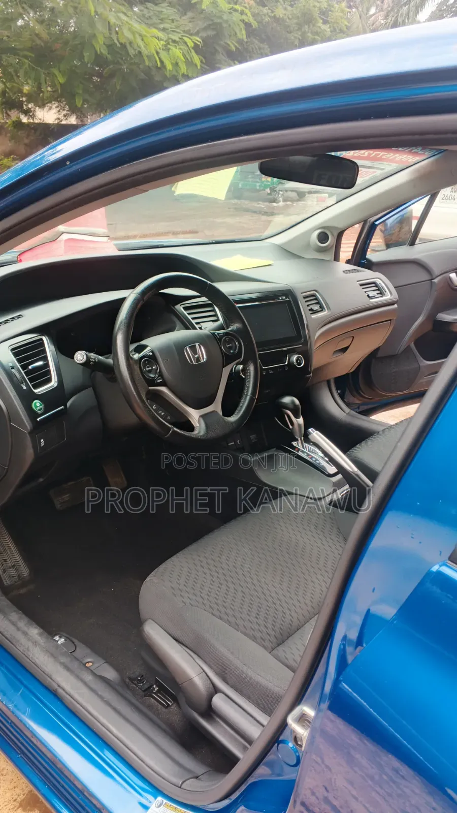 Honda Civic LX 4dr Sedan (1.8L 4cyl 5M) 2015 Blue