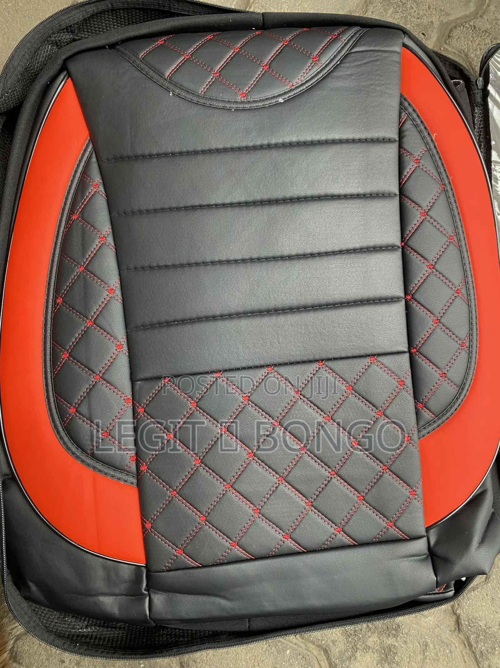 Half Leather Seat Cover for Salon Cars