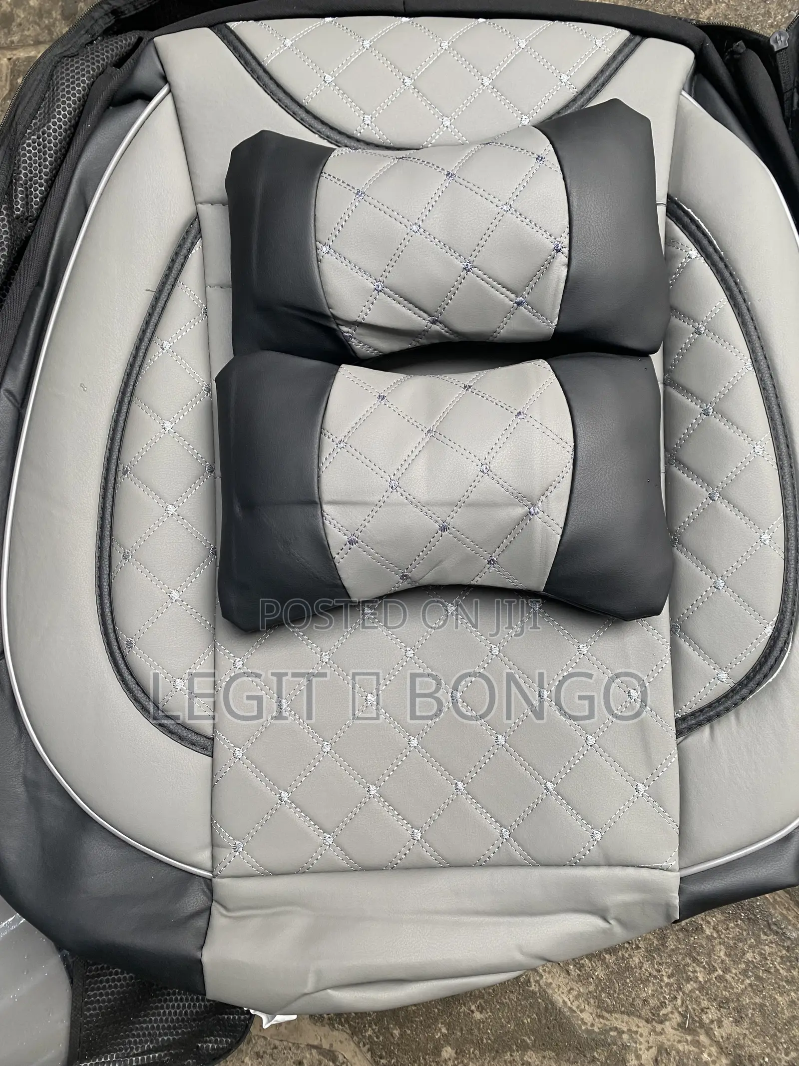 Half Leather Seat Cover for Salon Cars