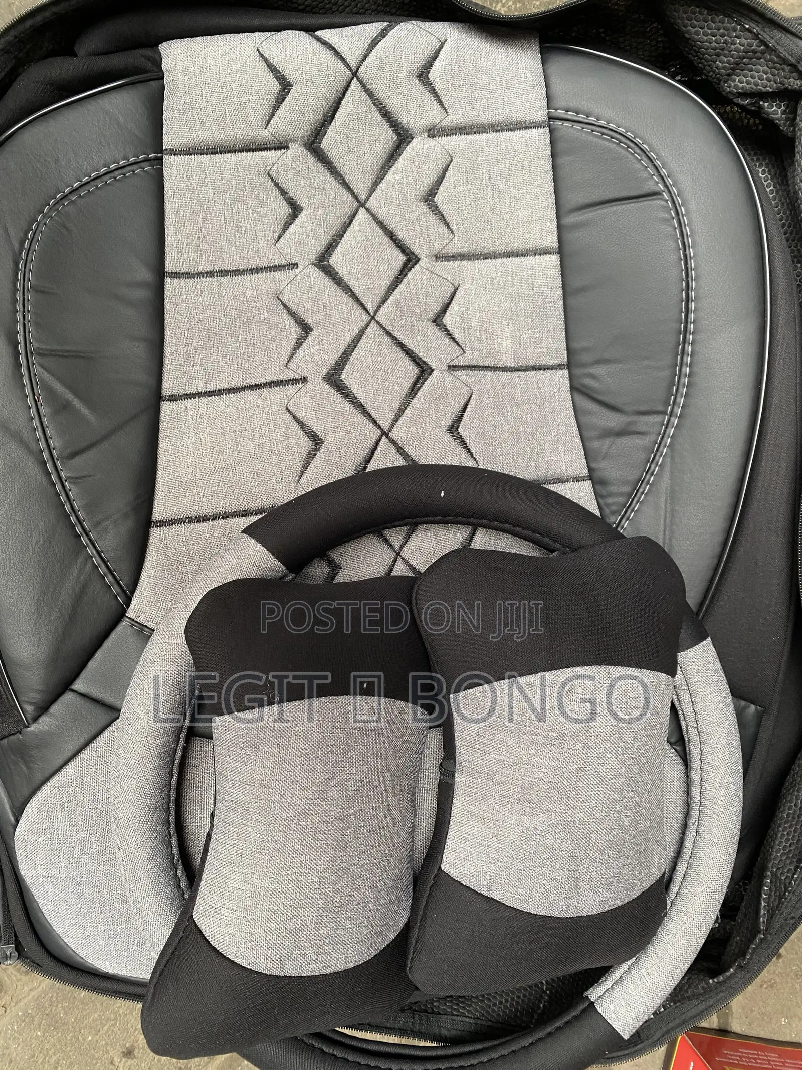 Half Leather Seat Cover for Salon Cars