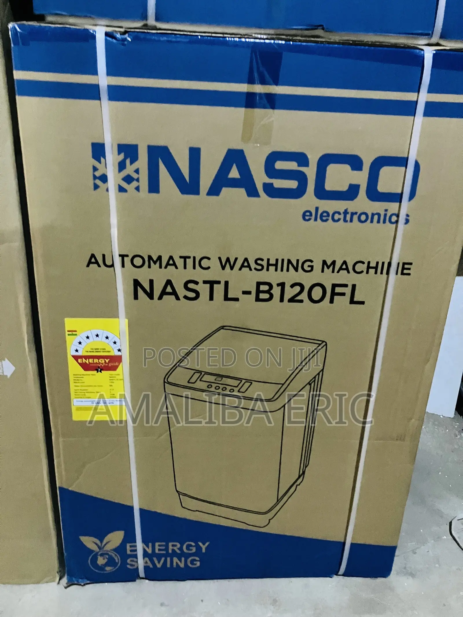 Nasco 12kg Washing Machine (Nastl-B120fl)