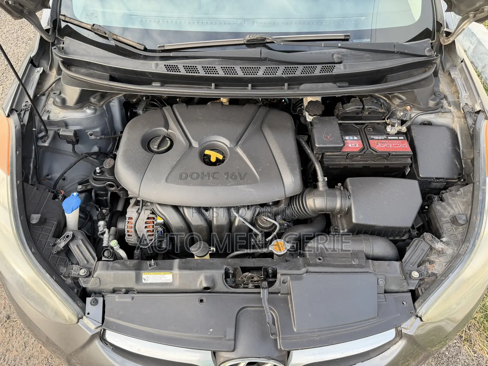 Hyundai Elantra Limited Sedan FWD (1.8L 4cyl 6A) 2013 Gray