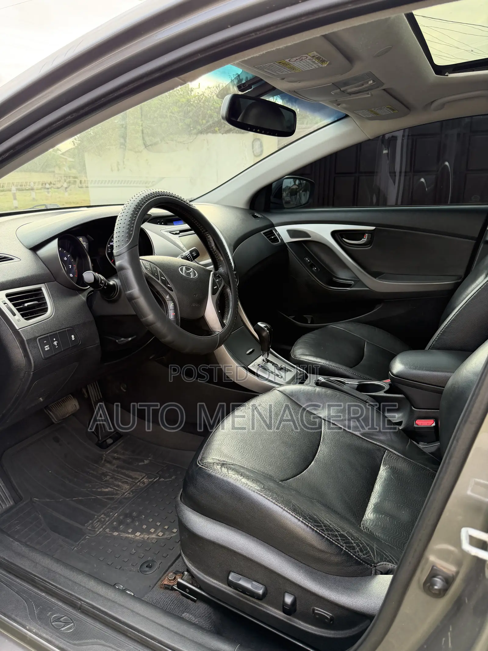 Hyundai Elantra Limited Sedan FWD (1.8L 4cyl 6A) 2013 Gray