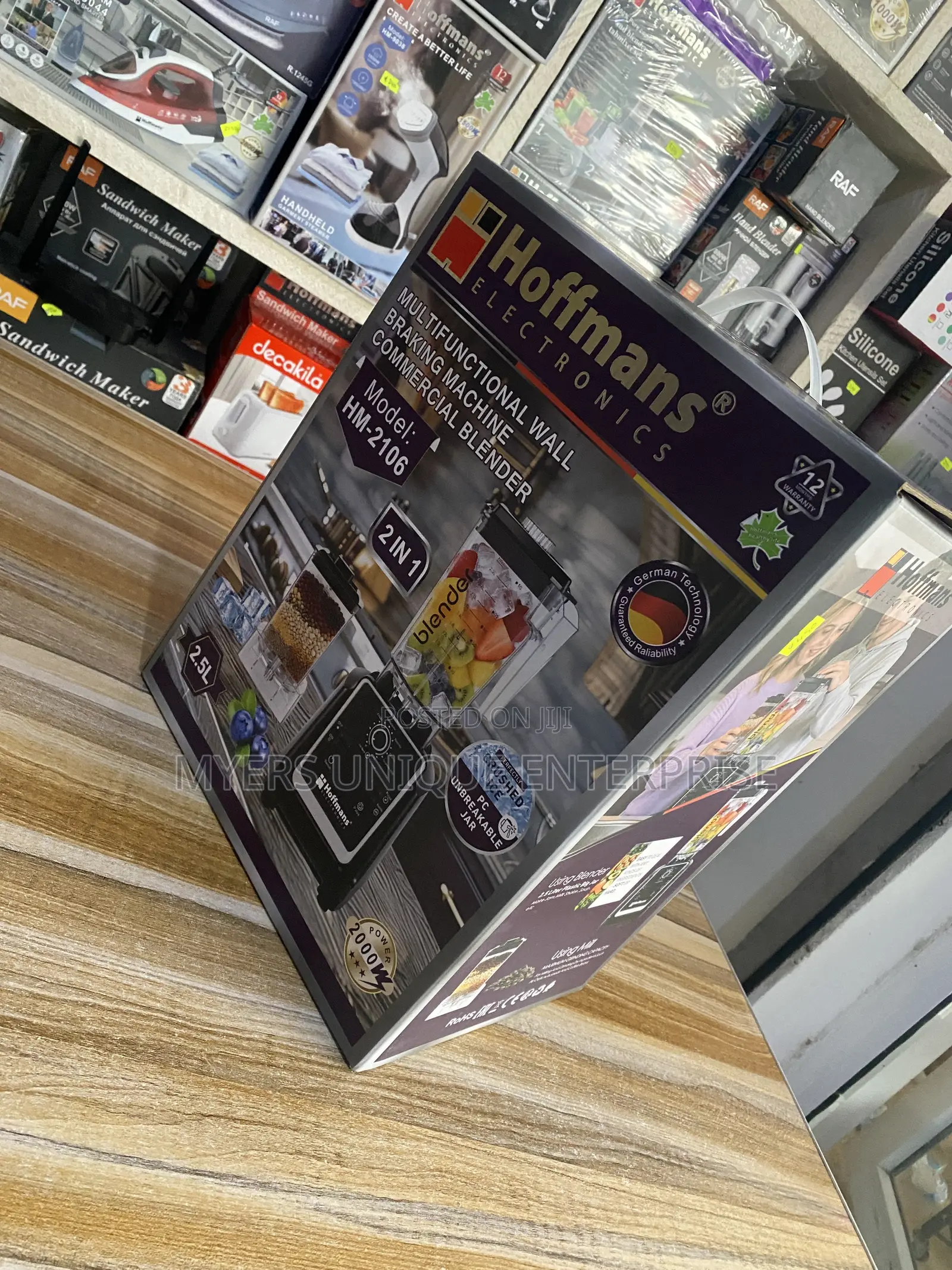 Hoffmans 2000W Multifunctional Commercial Blender