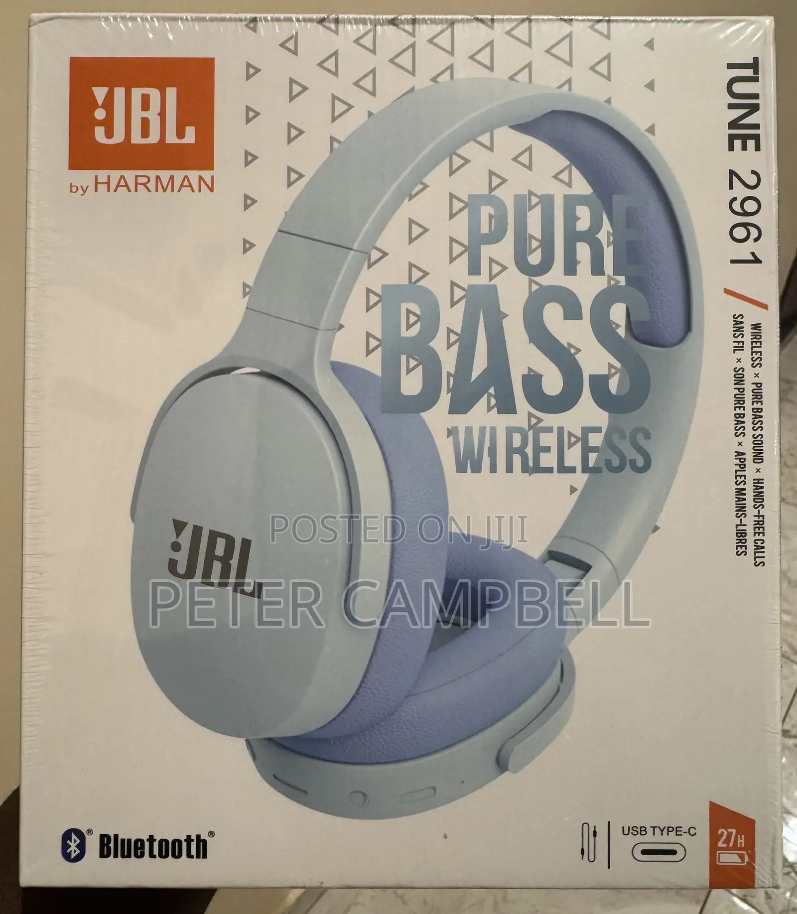 Pure Bass JBL Wireless Headphones
