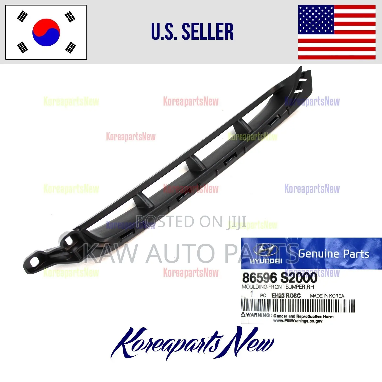 2019,2020,2021,2022 Front Bumper Moulding for Hyundai Santafe