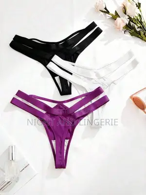 Ladies Thongs ( 3Pcs ) Set)