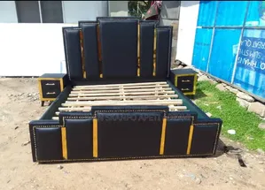 Double Bed Frame and Drawer or Ottoman