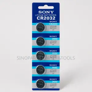 Sony CR2032 3V Lithium Battery 5pcs Car Key CMOS