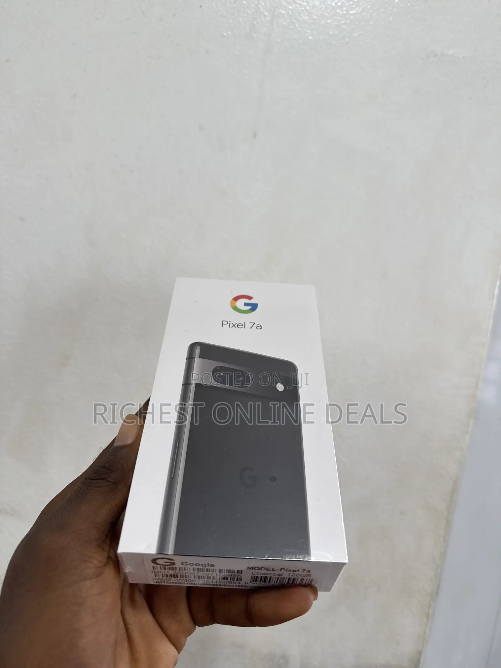 New Google Pixel 7a 128 GB Black