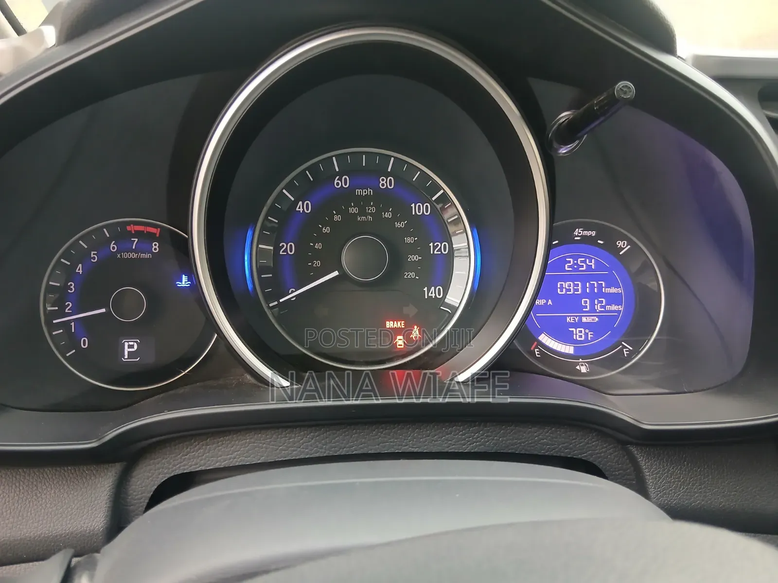 Honda Fit EX 4dr Hatchback (1.5L 4cyl 6M) 2015 Black