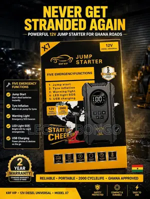 5-in-1 Car Emergency Jump Starter