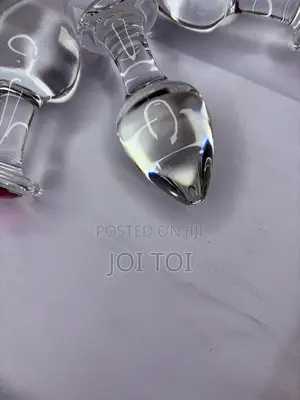 Crystal Glide Glass Butt Plug