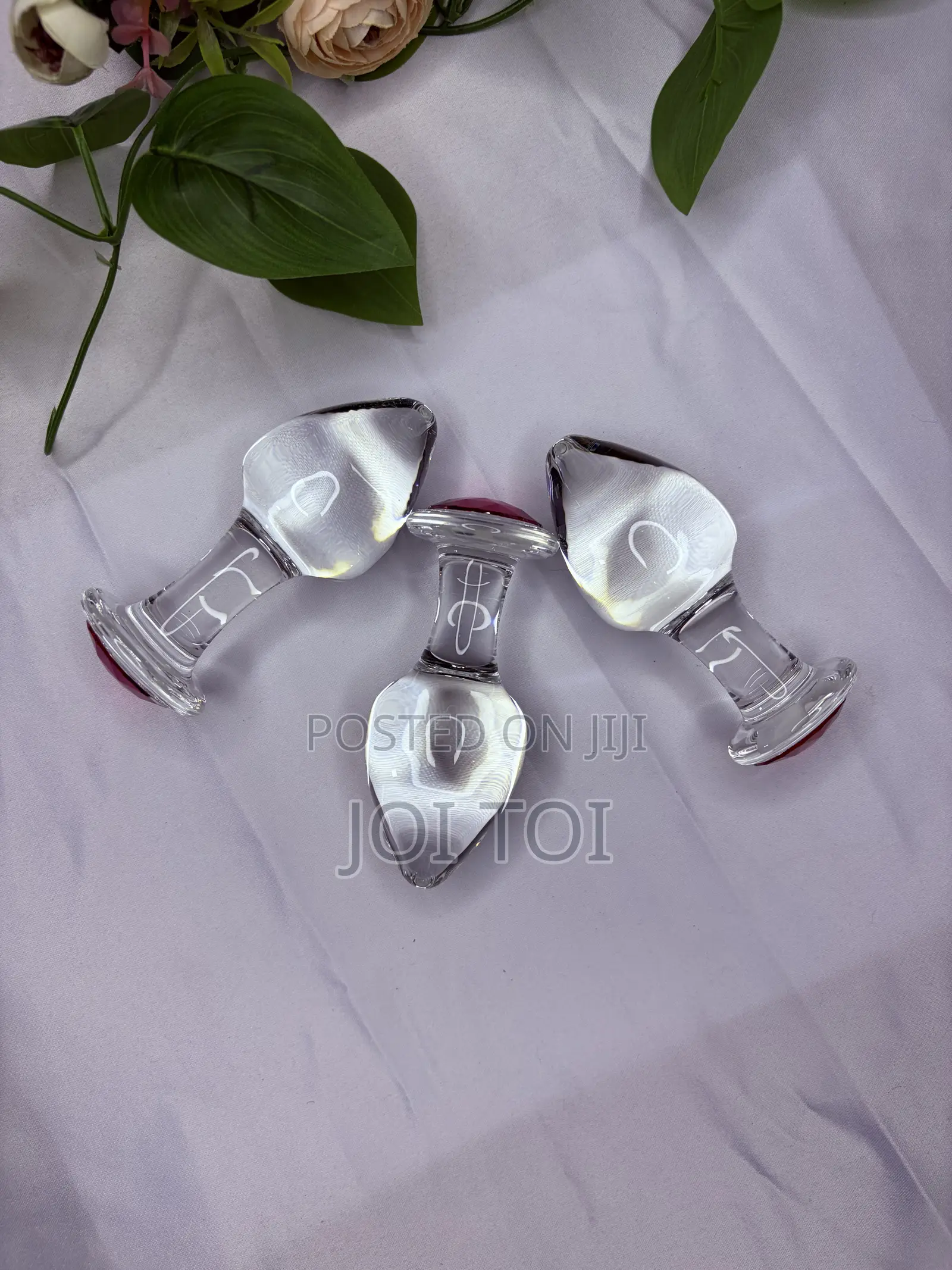 Crystal Glide Glass Butt Plug