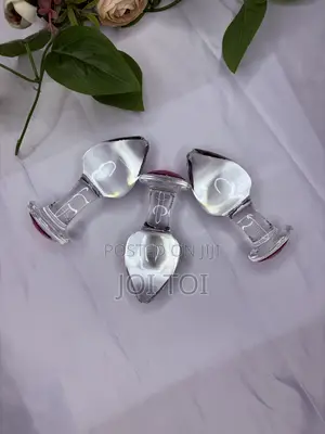 Crystal Glide Glass Butt Plug