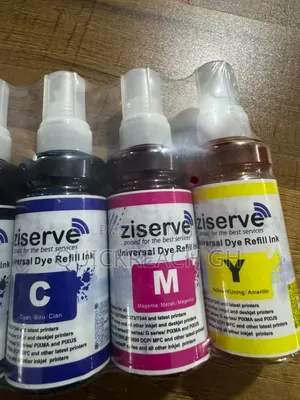 Universal Refill Ink for Epson, Canon Pixma HP, Color.
