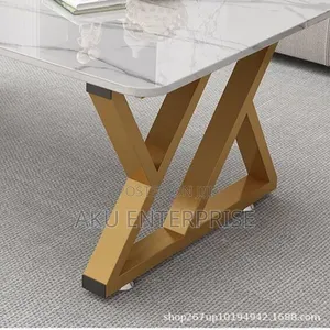 Modern Rock-Slab Coffee Table