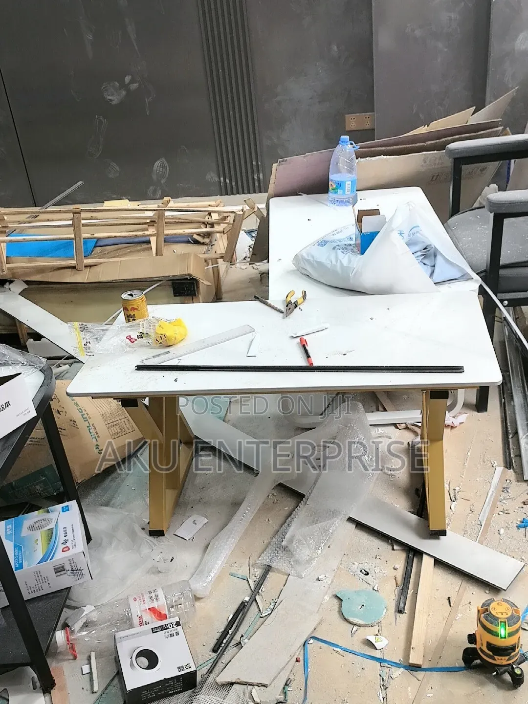 Modern Rock-Slab Coffee Table