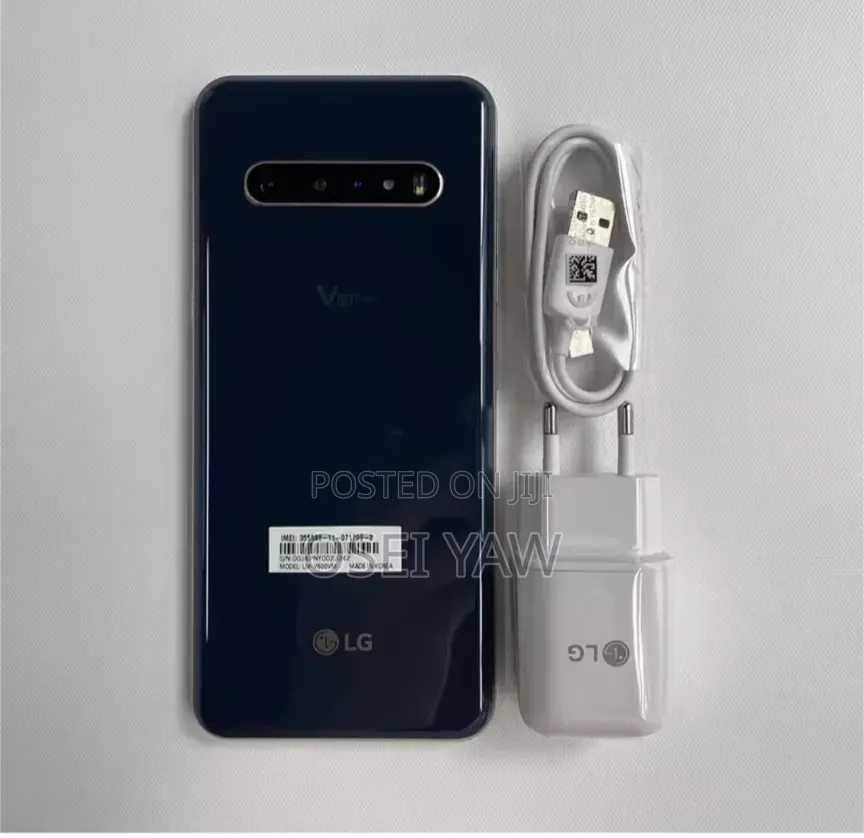 New LG V60 ThinQ 5G 128 GB Black
