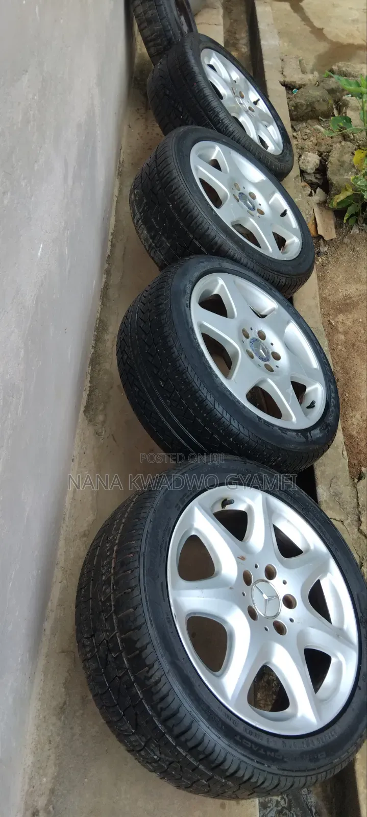 Mercedes-Benz 17" Original Alloy Wheels With 235/45 R17 Falken Tyres