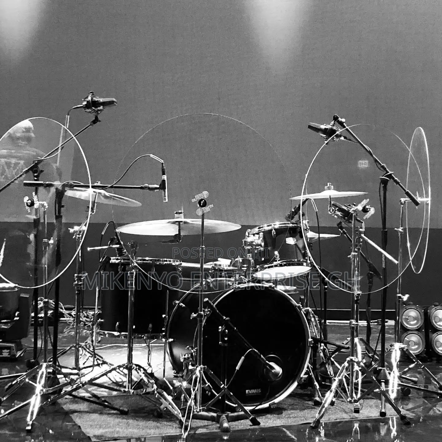 Cymbal Baffles Drum Shield