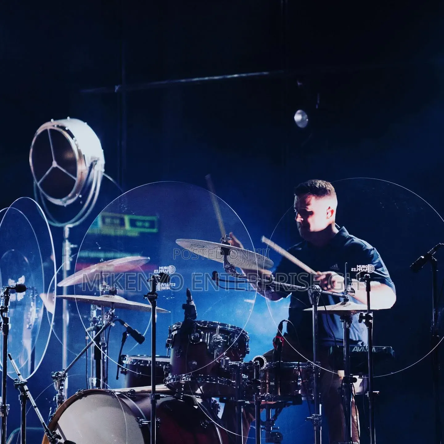 Cymbal Baffles Drum Shield