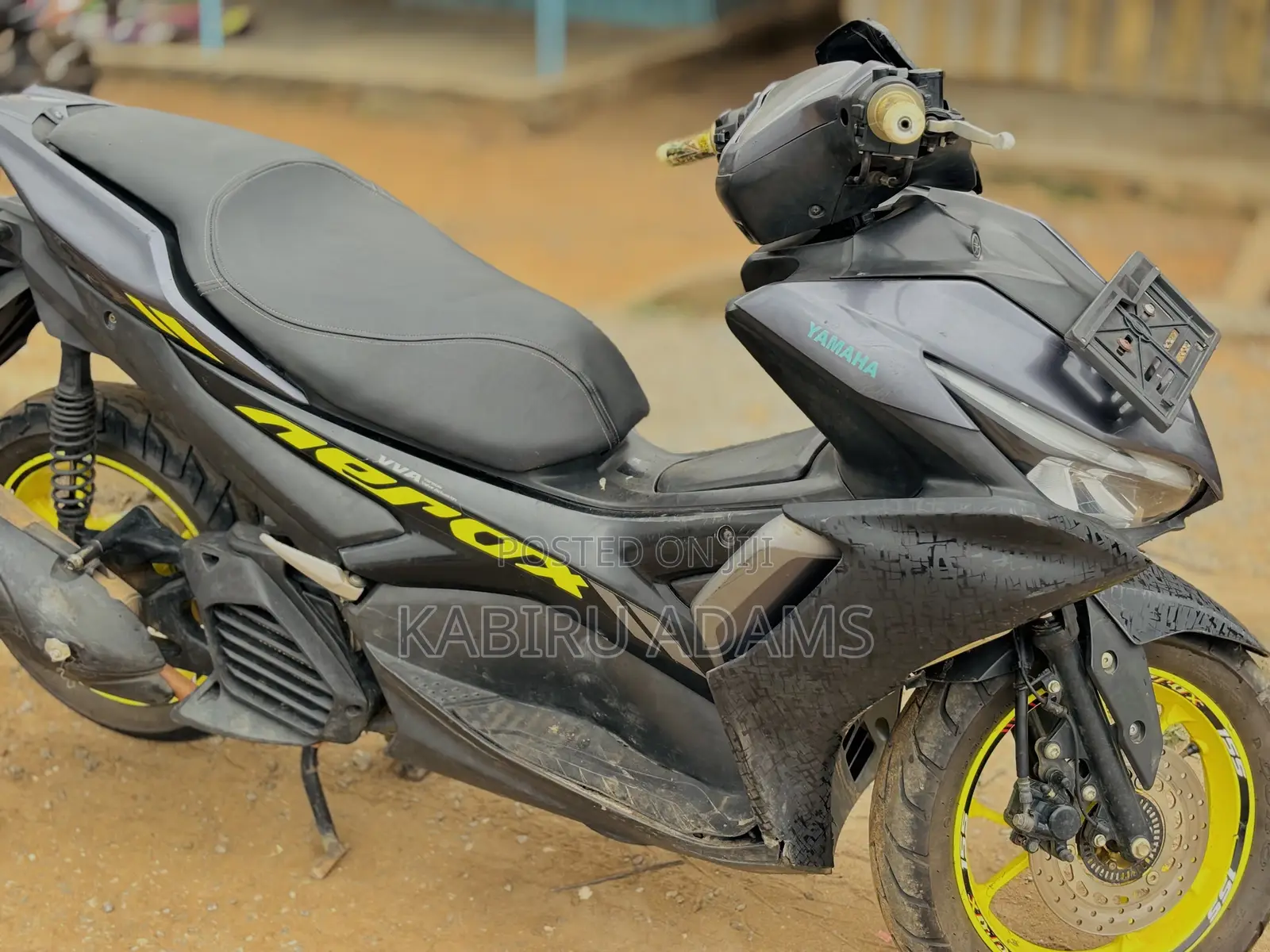 Yamaha Aerox 2025 Black