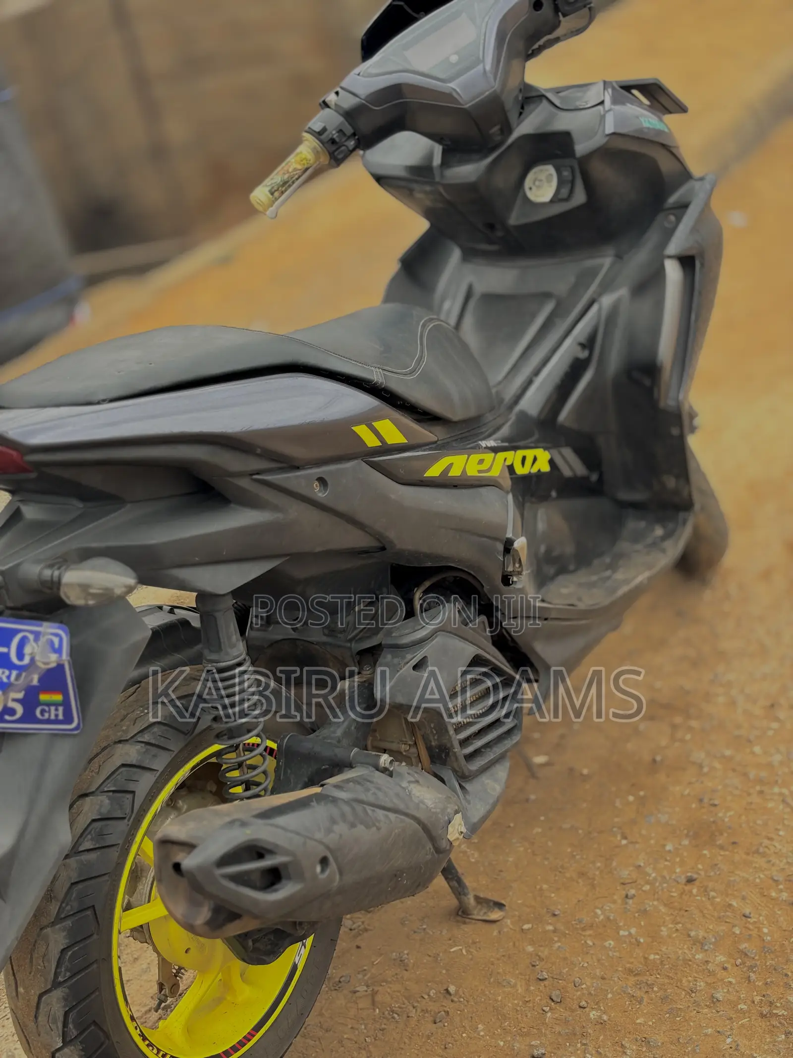 Yamaha Aerox 2025 Black