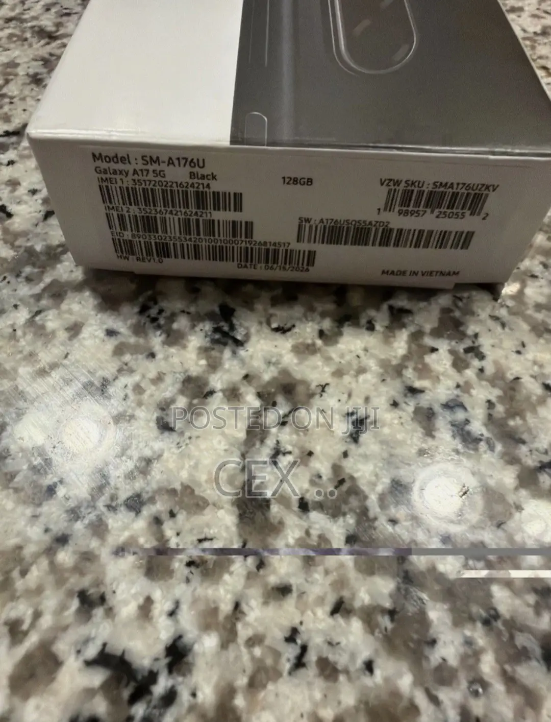 New Samsung Galaxy A17 5G 256 GB Black