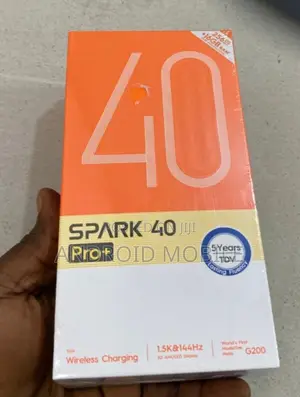 New Tecno Spark 40 Pro+ 256 GB Black