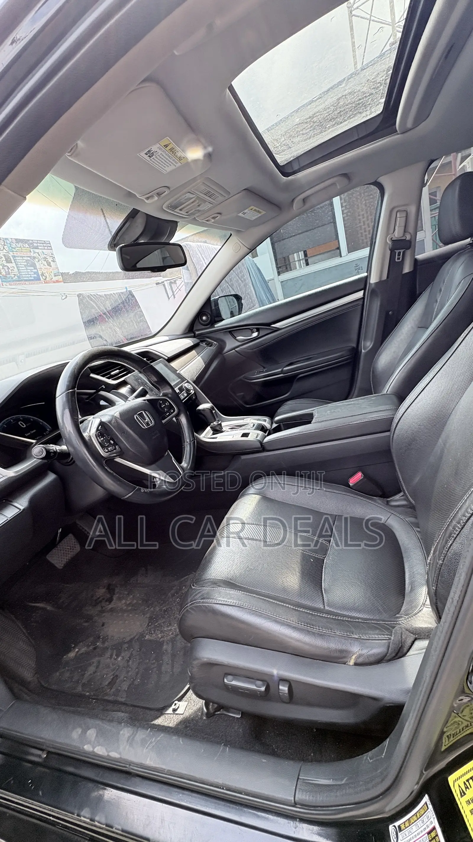 Honda Civic Touring 4dr Sedan (1.5L 4cyl) 2016 Black