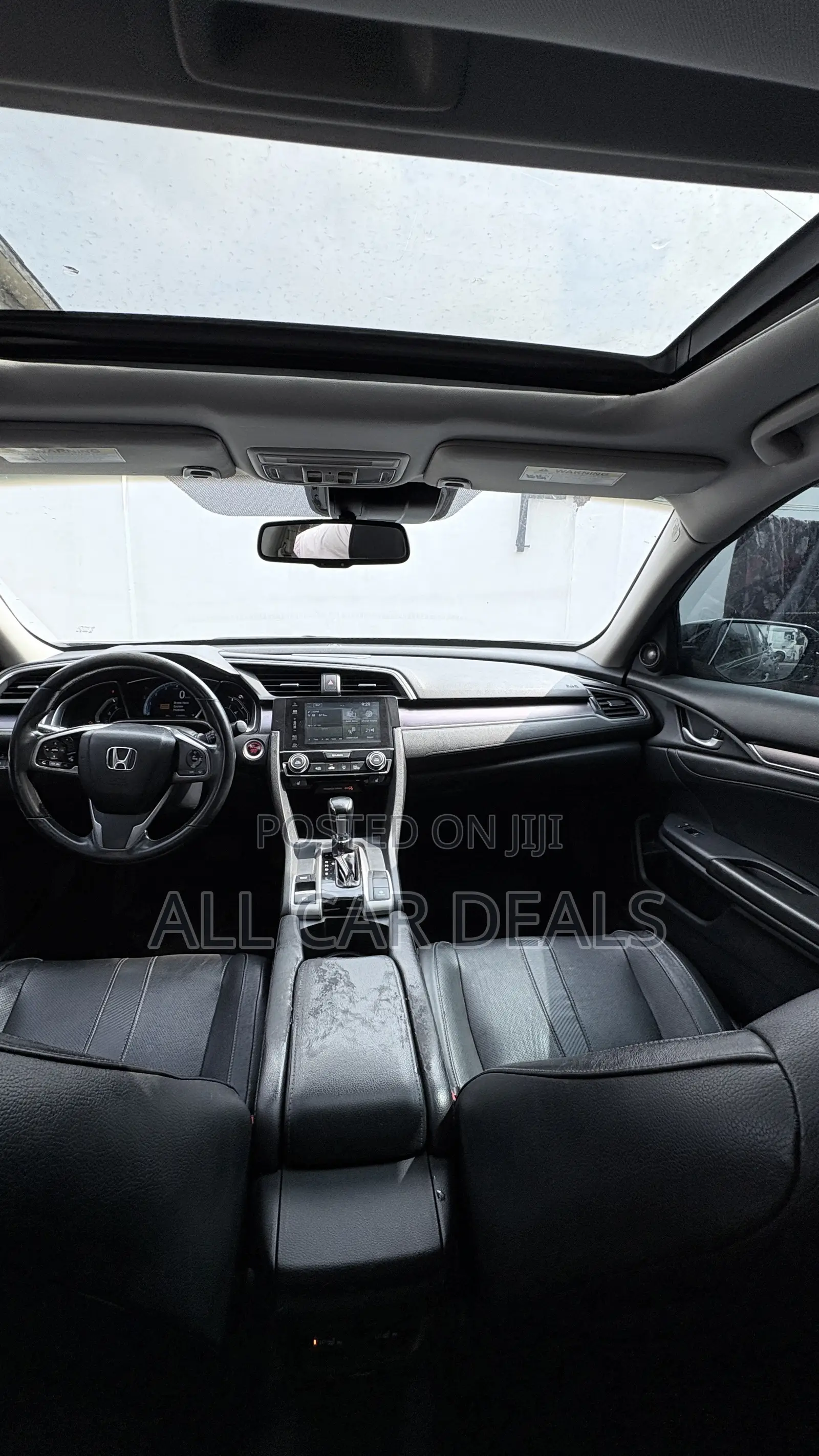 Honda Civic Touring 4dr Sedan (1.5L 4cyl) 2016 Black