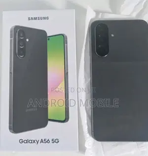 New Samsung Galaxy A56 256 GB Black