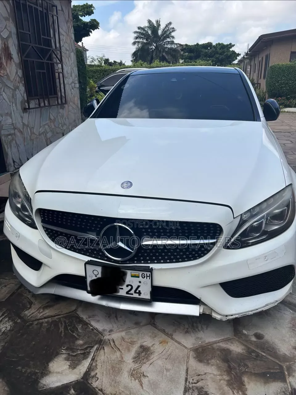 Mercedes-Benz C450 2016 White
